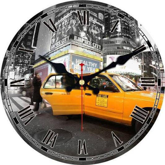 Horloge New York Taxi Jaune | NYC Shop