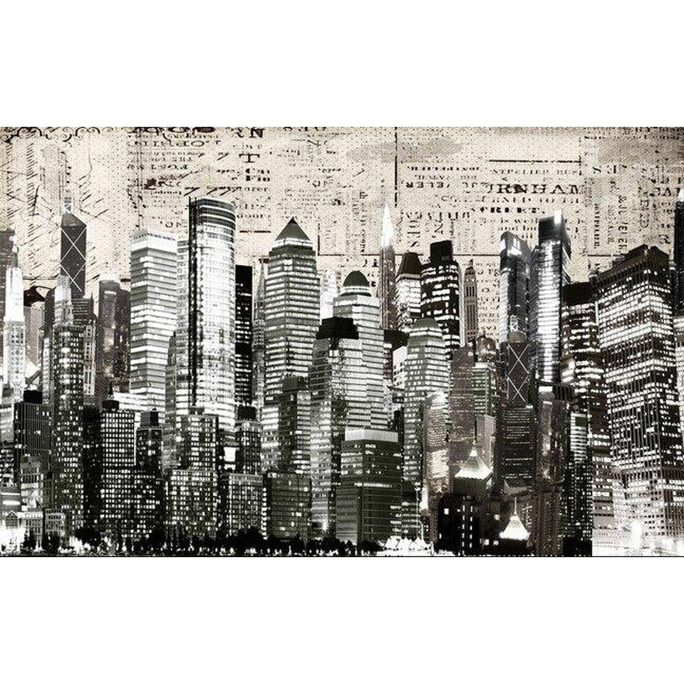 Papier Peint New York <br> Immeuble Rétro