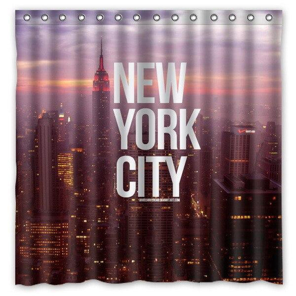 Rideau de douche New York <br> City Skyline