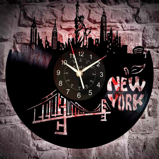 Horloge New York <br> Skyline