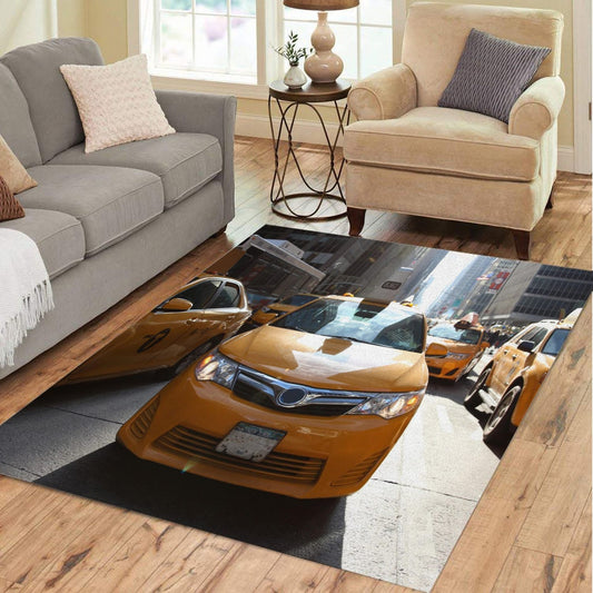 Tapis New York <br> Yellow Cabs
