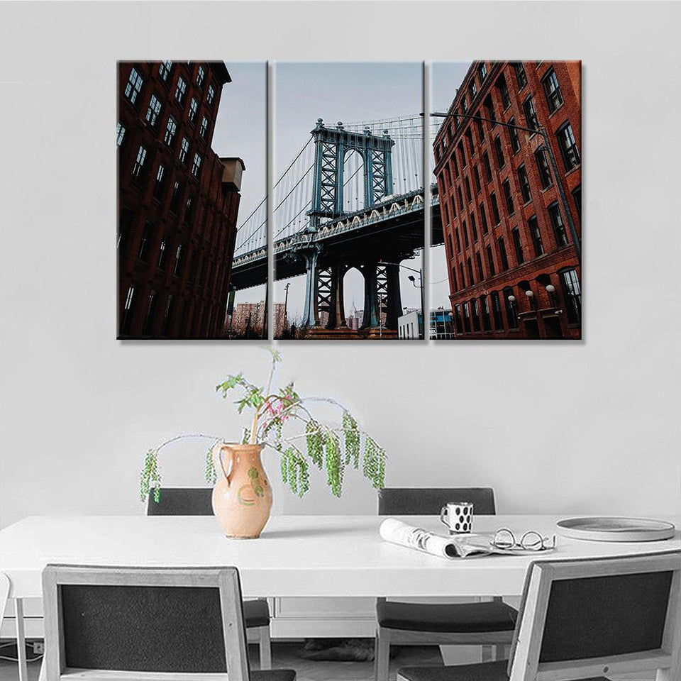 Tableau New York <br> Dumbo View 3 pièces