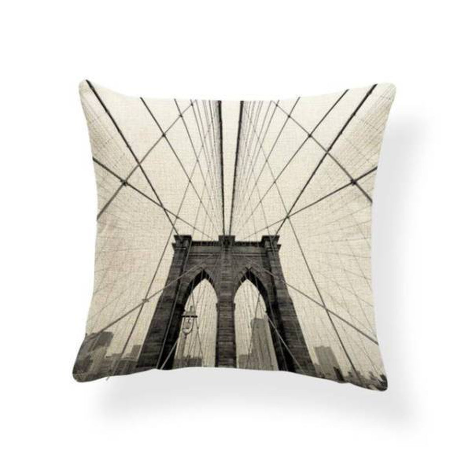 Coussin New York Brooklyn Bridge | NYC Shop