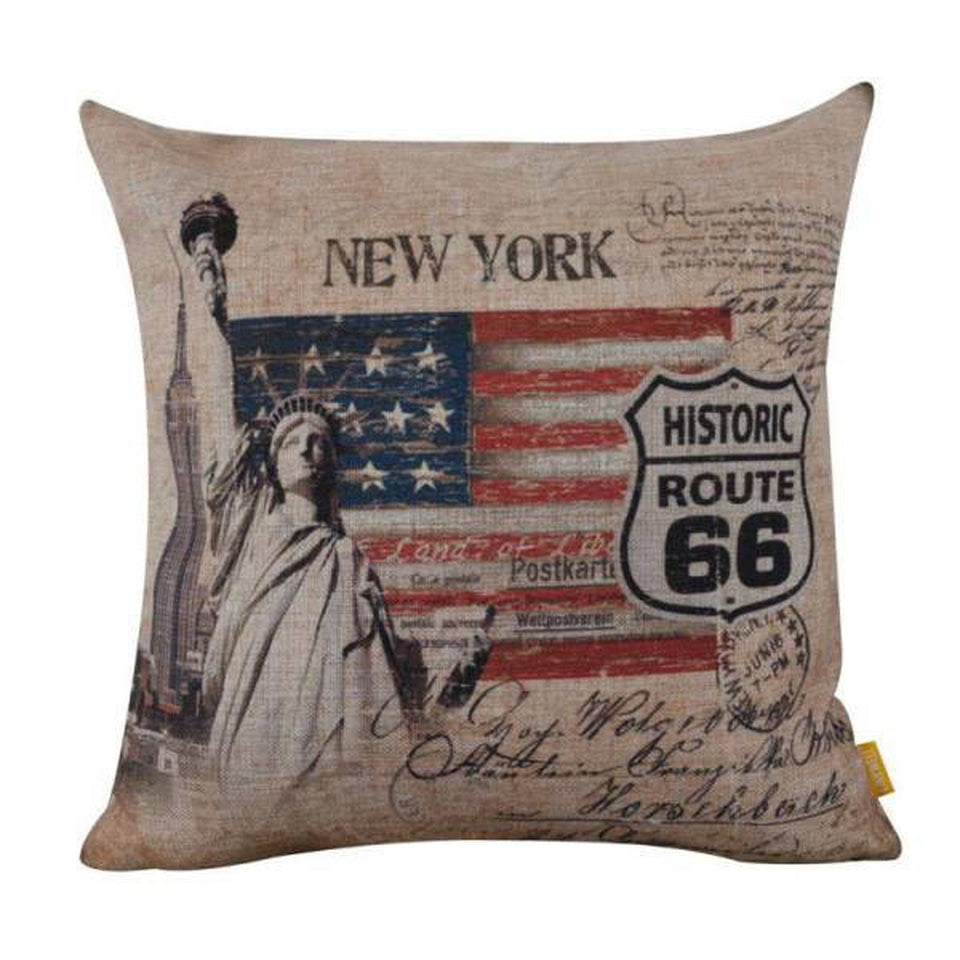 Coussin New York Route 66 | NYC Shop