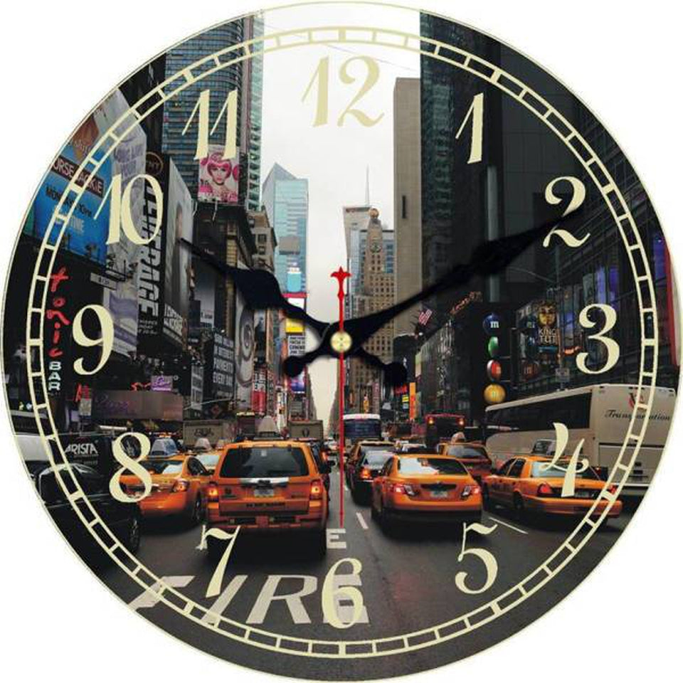 Horloge Taxi Jaune de Times Square | NYC Shop