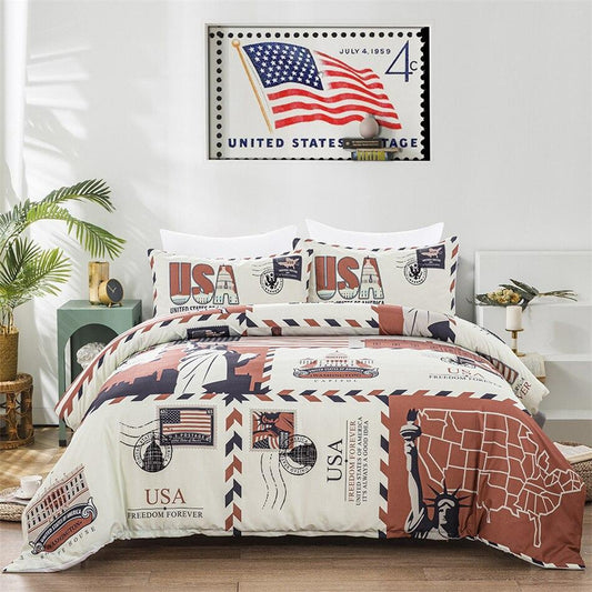 Housse de couette New York <br> American Style