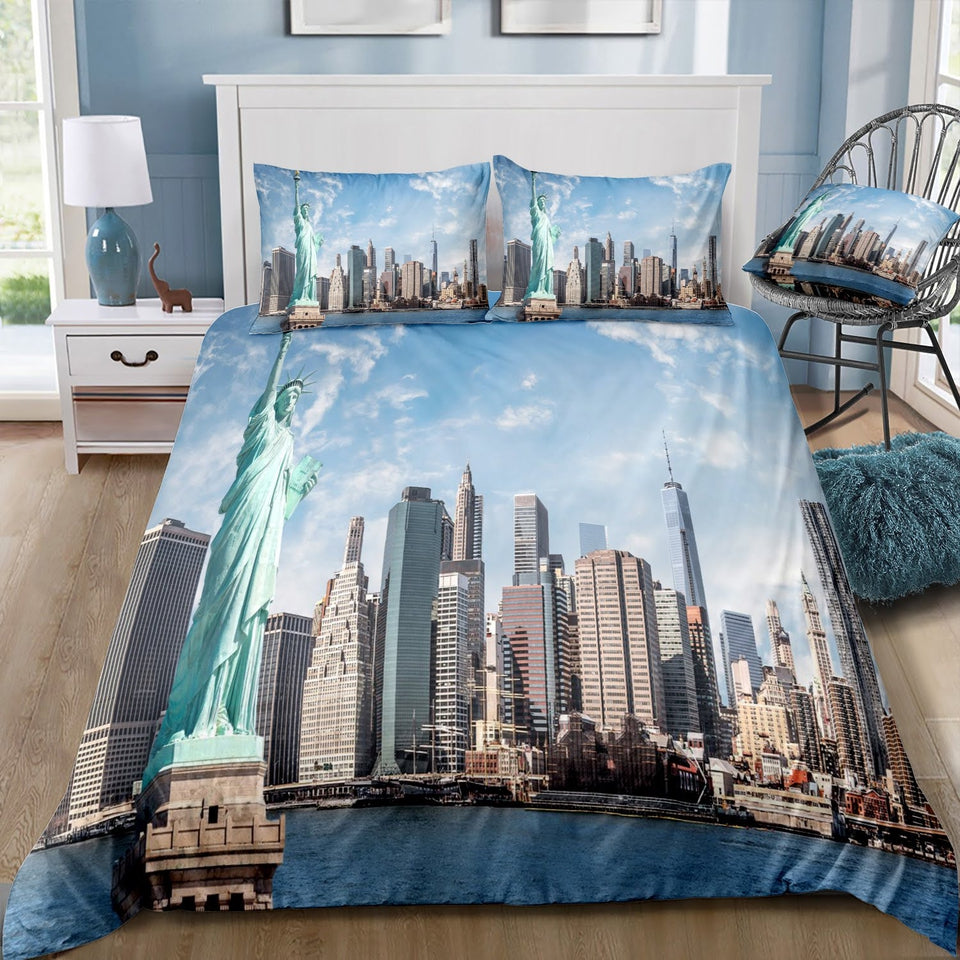 Housse de couette New York <br> City of Liberty