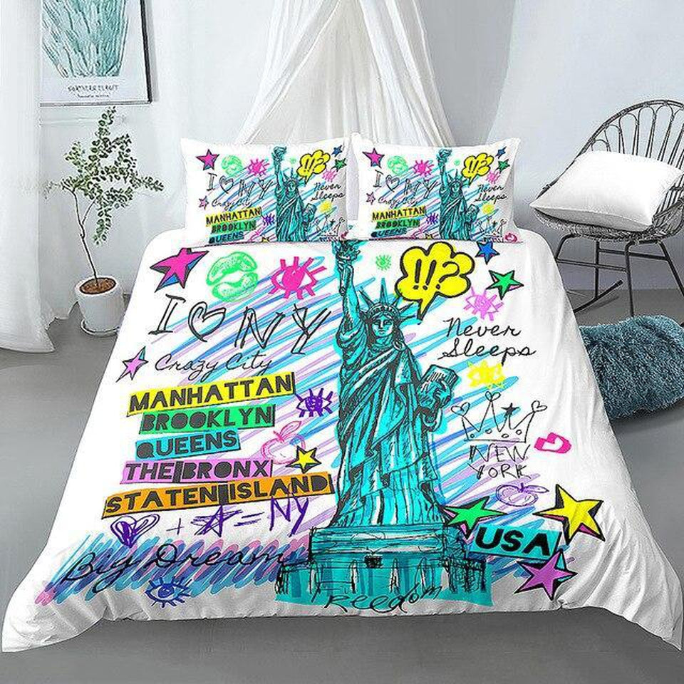 Housse de couette New York <br> I Love NY