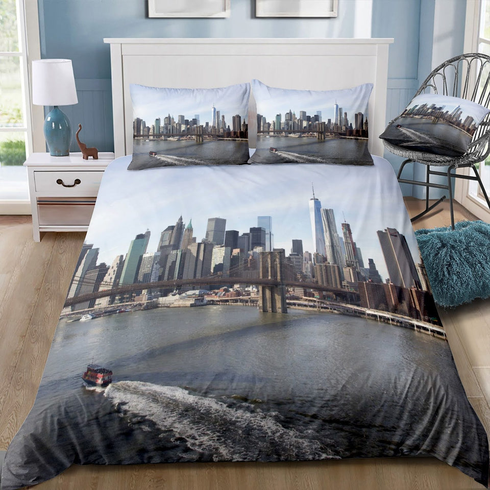 Housse de couette New York <br> Skyline by Day