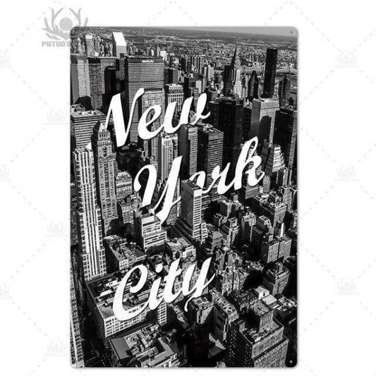 Panneau New York City | NYC Shop