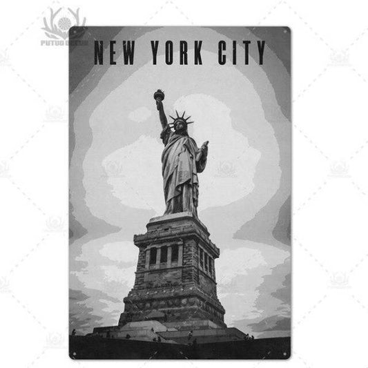 Panneau New York Statue of Liberty | NYC Shop