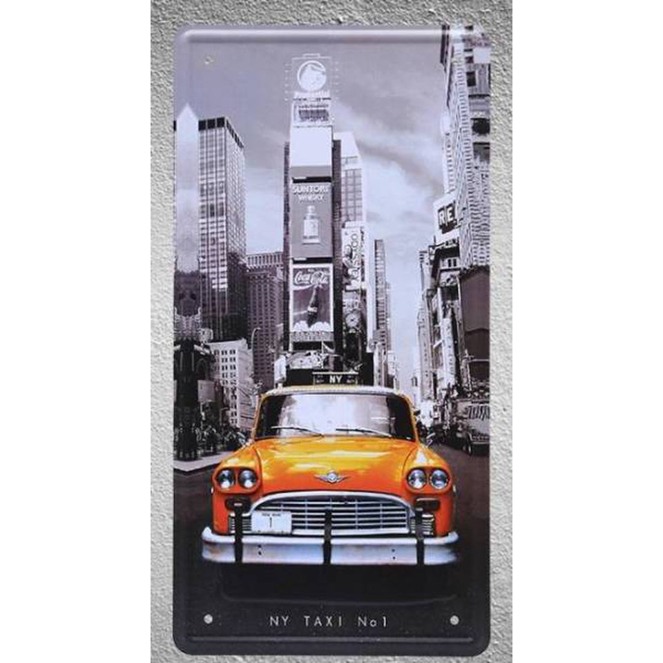 Panneau Taxi Jaune New York | NYC Shop
