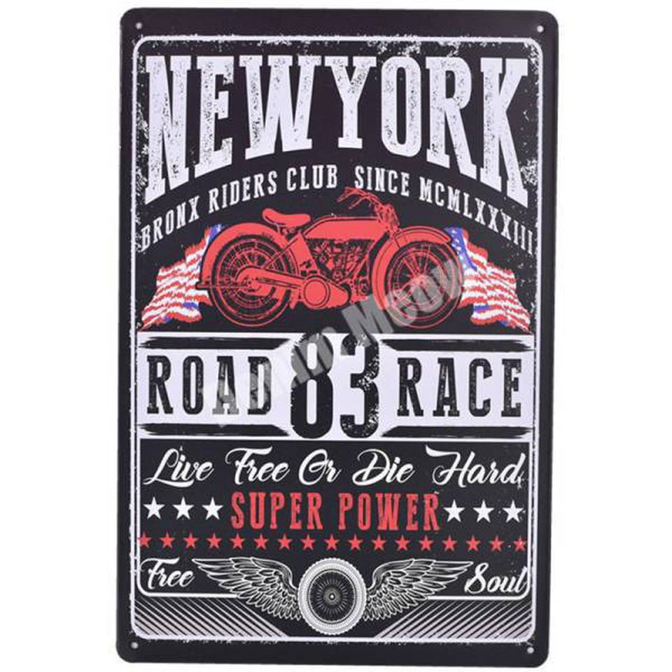 Panneau York Road Race 83 | NYC Shop