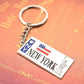 Porte clé Panneau New York | NYC Shop