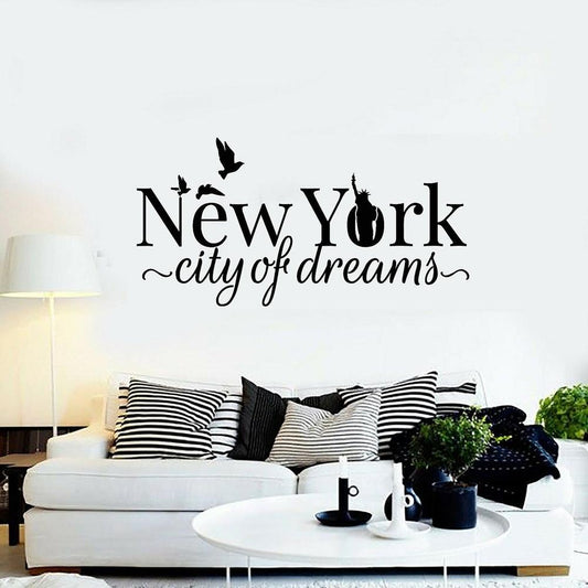 Sticker New York <br> City of Dreams