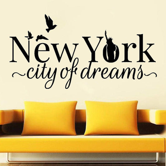 Sticker New York <br> City of Dreams