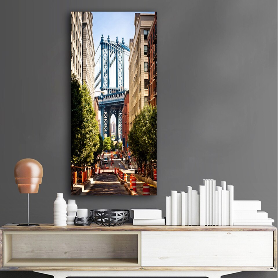 Poster New York <br> Manhattan Bridge