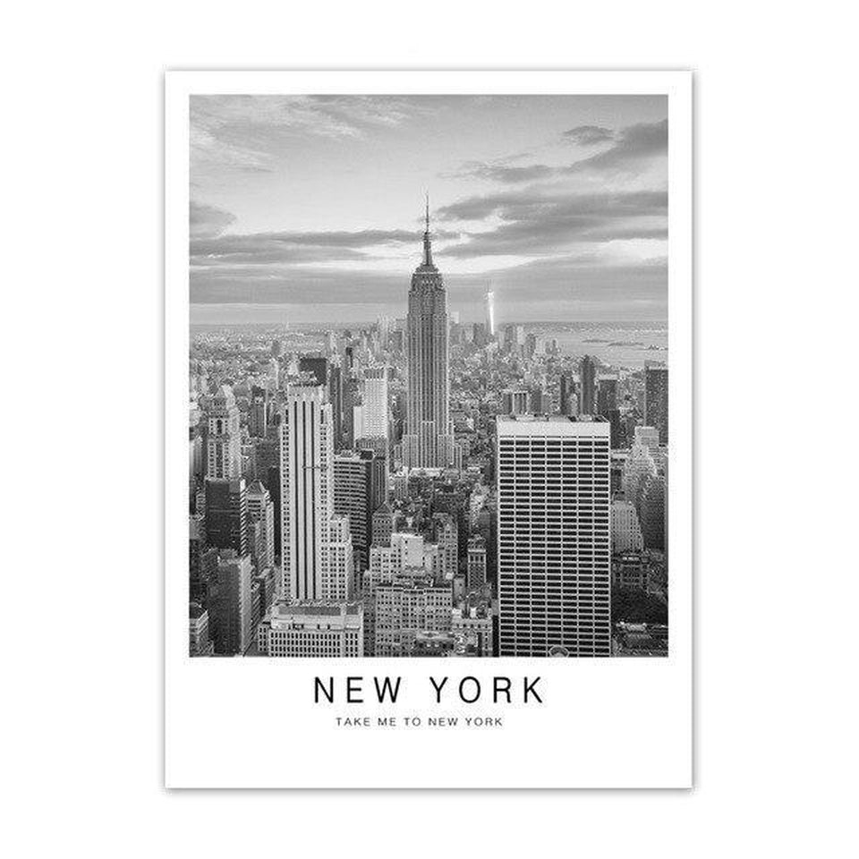AFFICHE TAKE ME TO NEW YORK