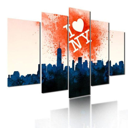 Tableau New York <br> I Love NY