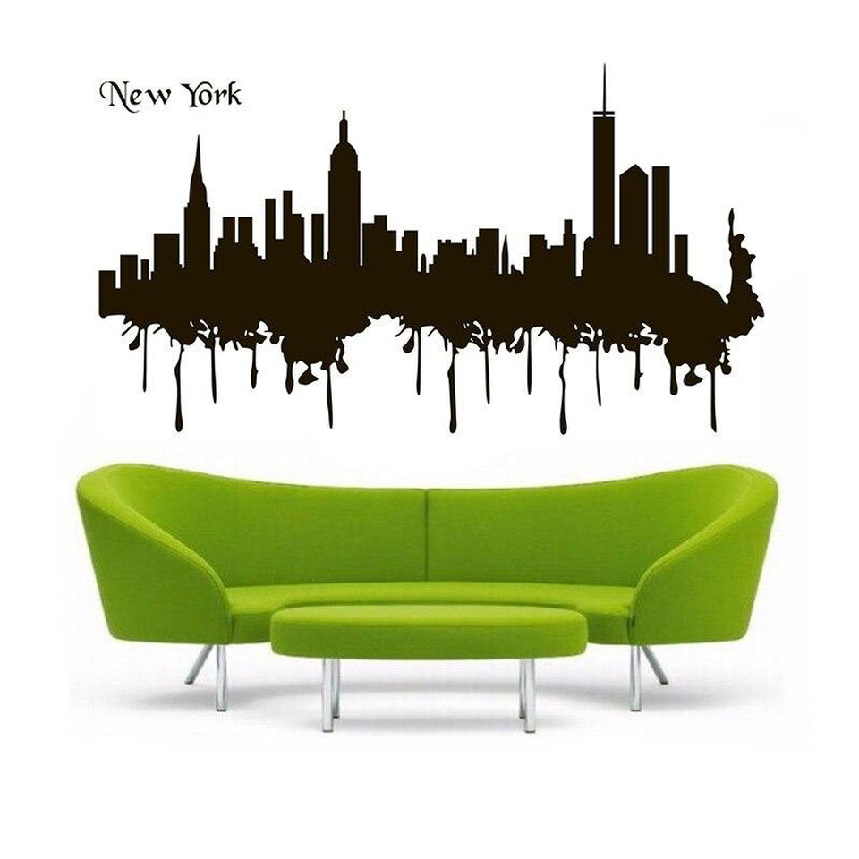 Sticker New York <br> Style Peinture