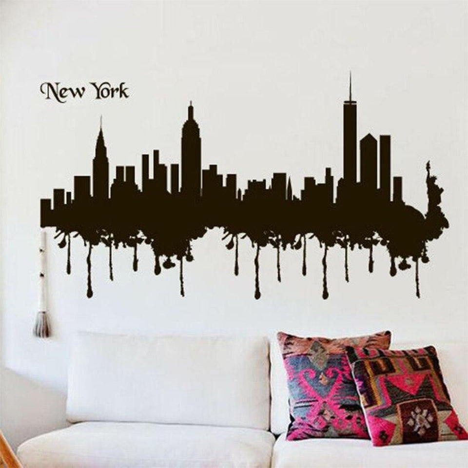 Sticker New York <br> Style Peinture