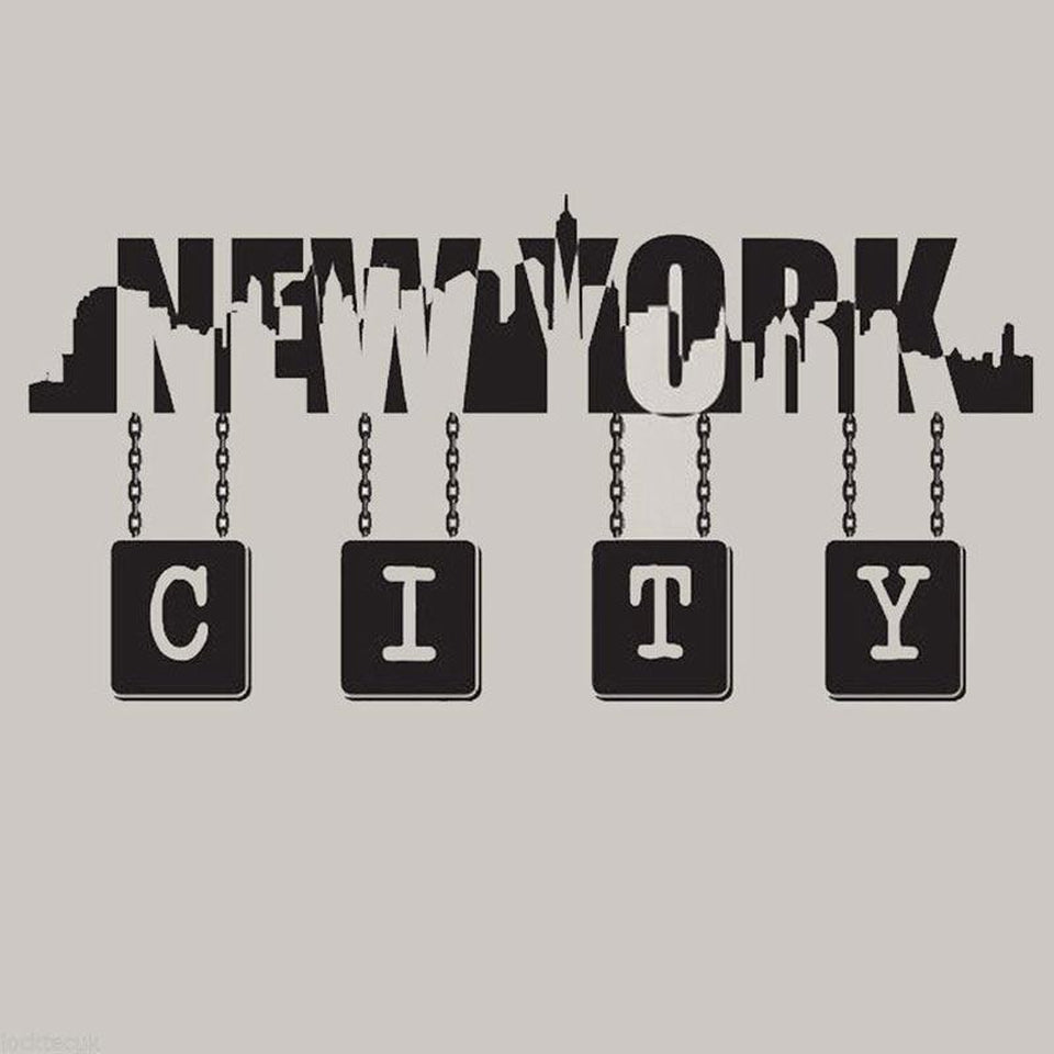 Sticker New York <br> Silhouette