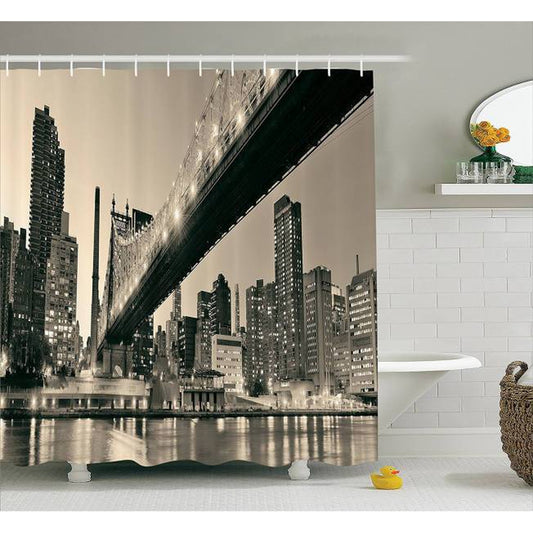 Rideau New York Pont de Queensboro | NYC Shop