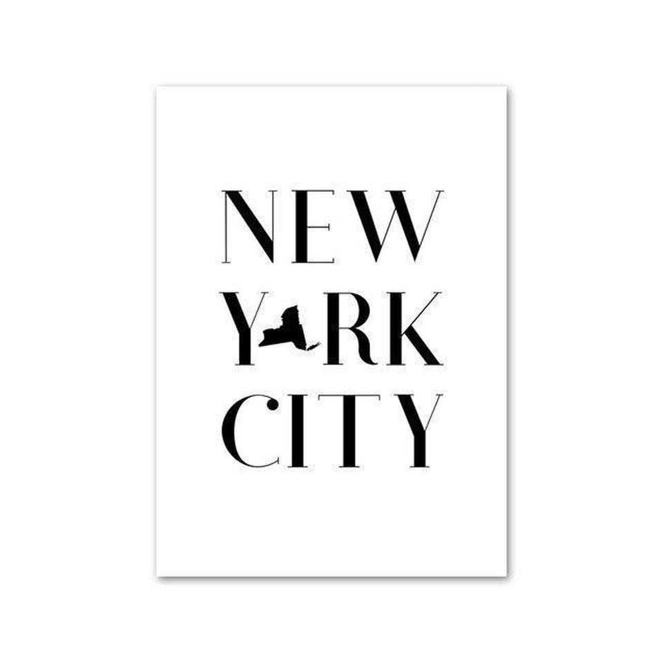 affiche new york city