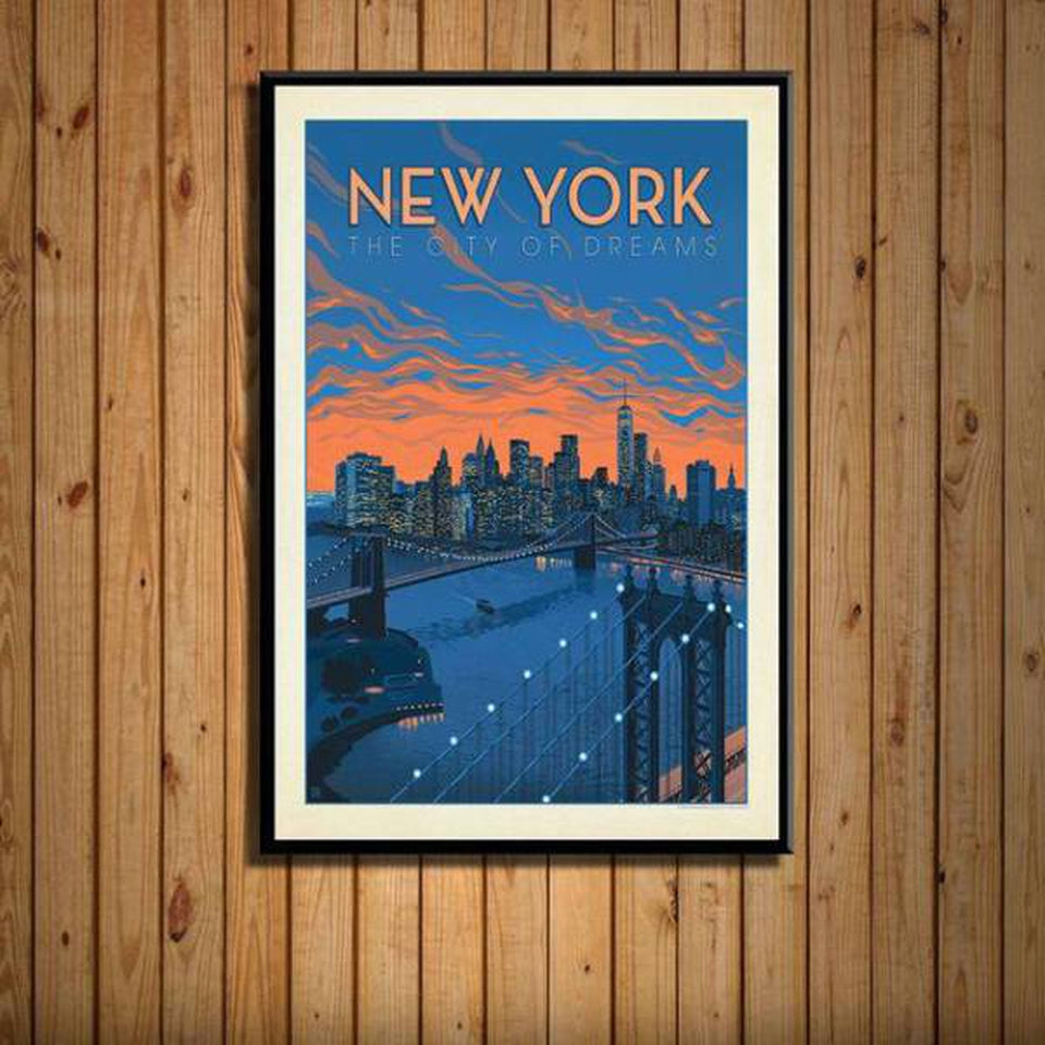 affiche poster new york