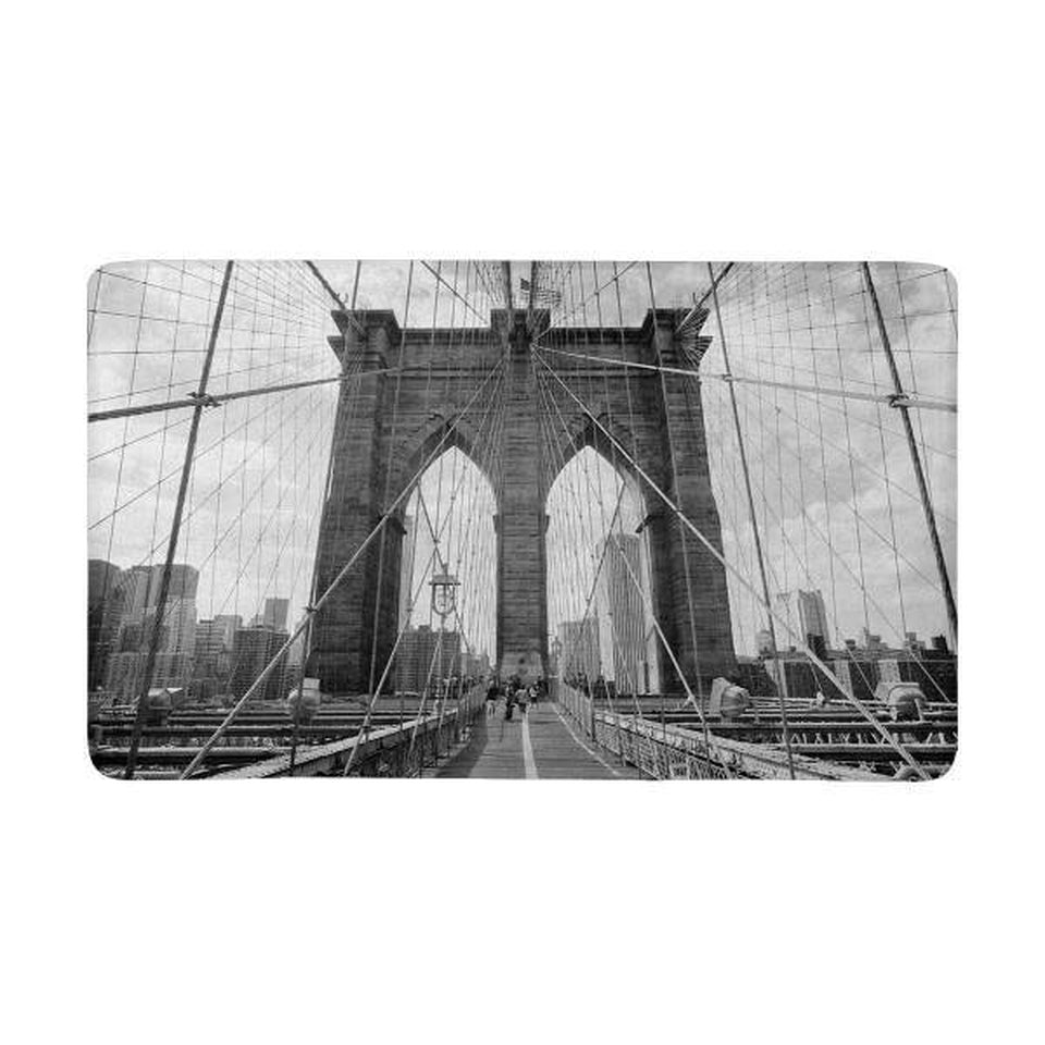 Tapis New York <br> Pont de Brooklyn